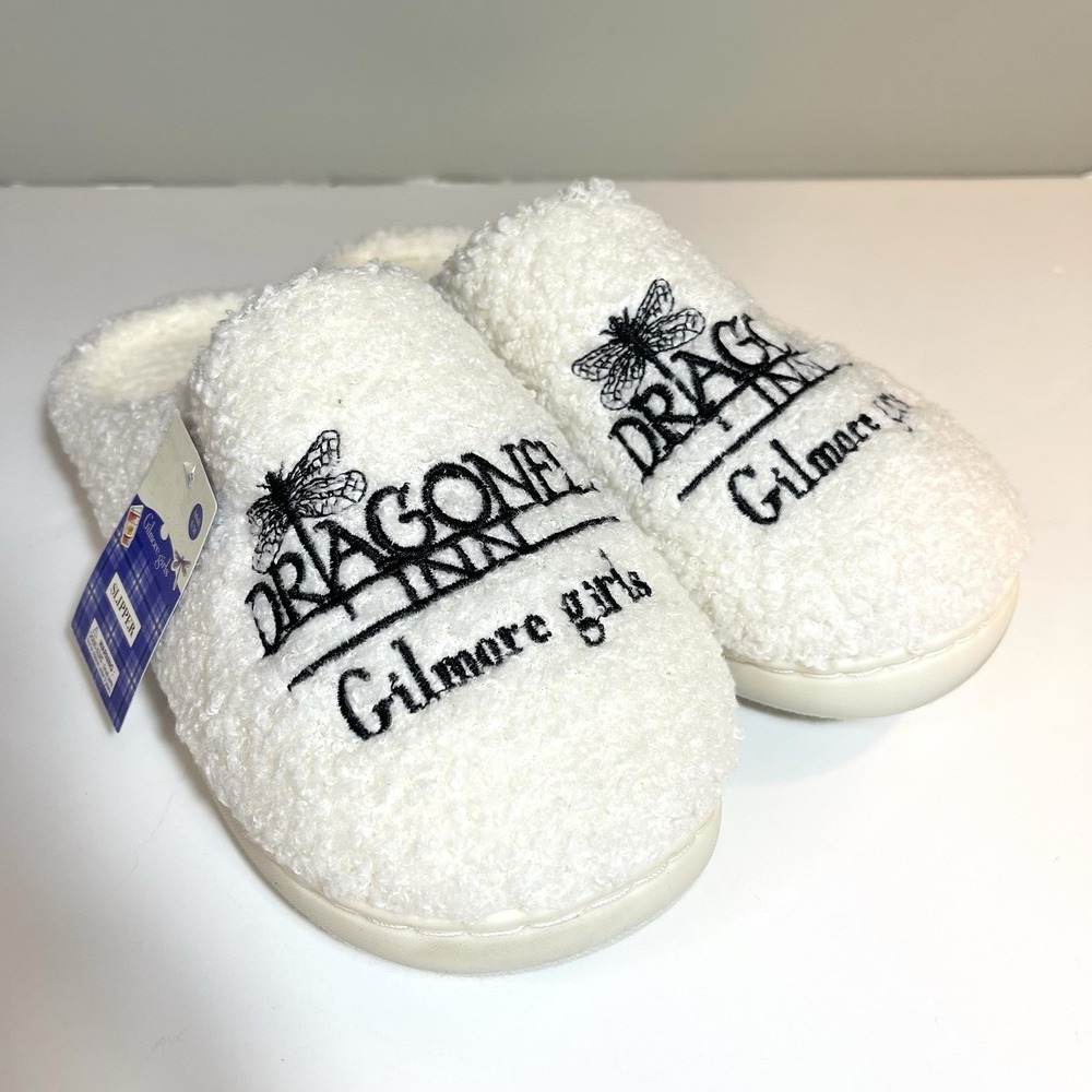 Gilmore Girls Dragonfly Inn Slippers House Shoes Size 38-39 Adult‎ S/M Brand New